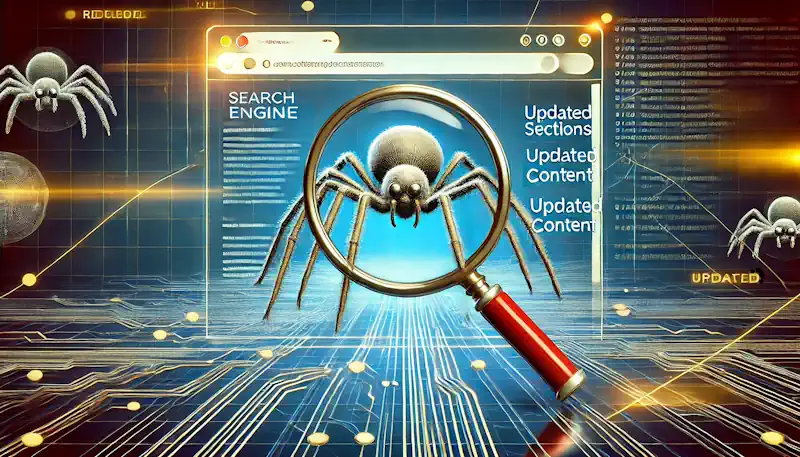 Web Spiders Finding Updated Content