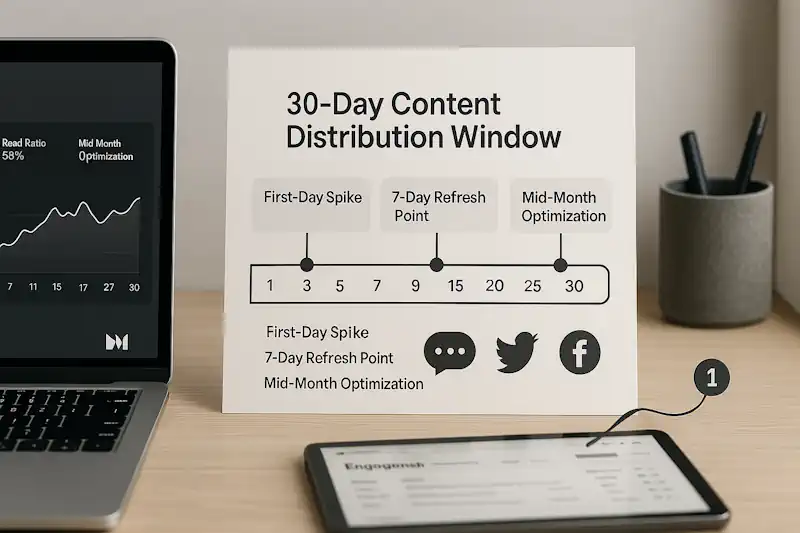 30 Day Content Distribution Window