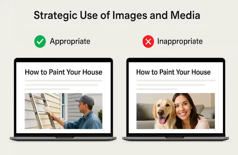 Using Images Strategically